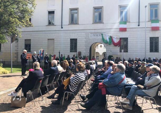 I festeggiamenti per il 25 aprile a Busto Arsizio