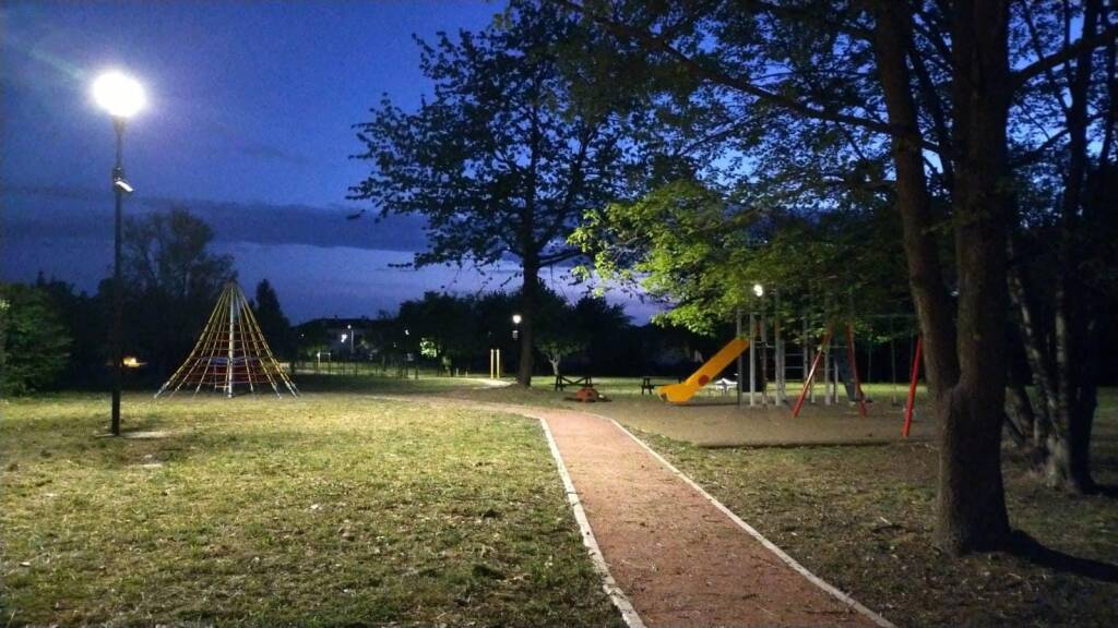 Il nuovo parco giochi di Morosolo