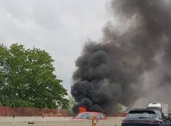 Incendio autostrada A8