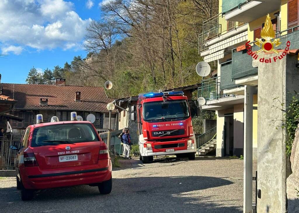 Incendio montegrino boschivo