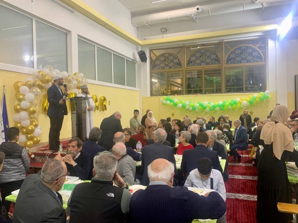 La serata di Ramadan aperto al centro islamico di Saronno