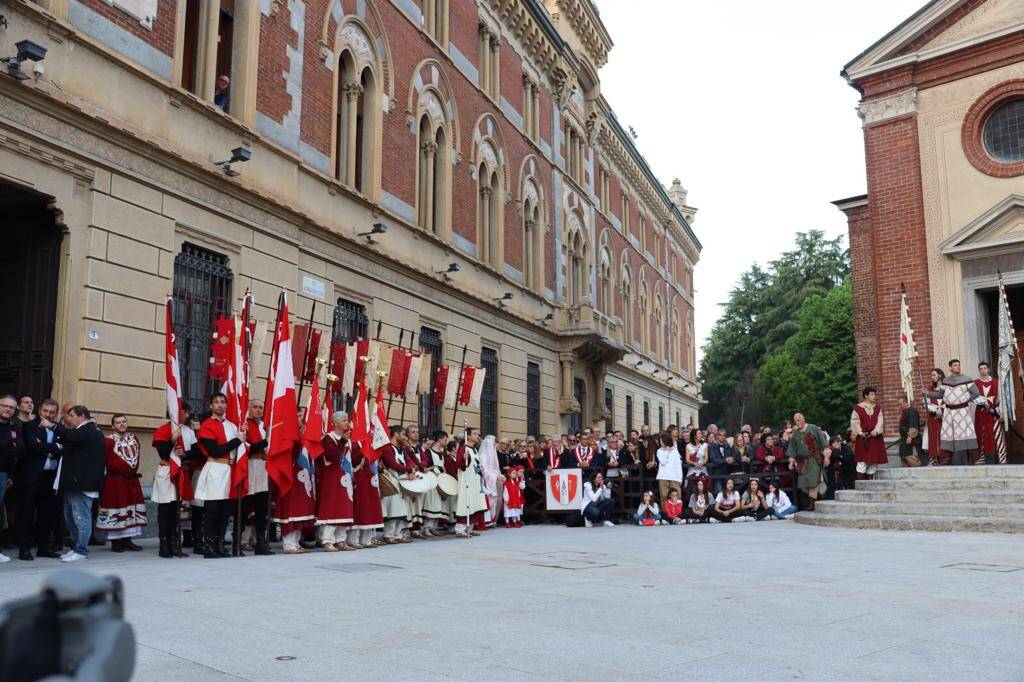 Palio di Legnano 2023, Traslazione della Croce