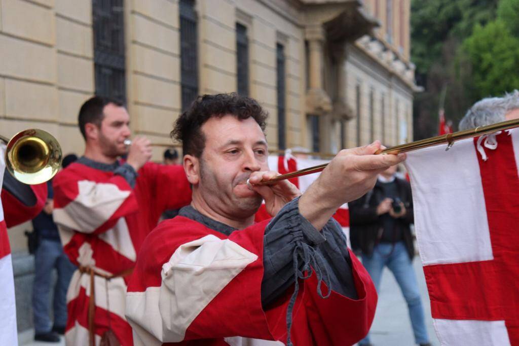 Palio di Legnano 2023, Traslazione della Croce