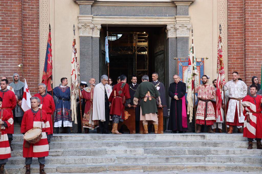 Palio di Legnano 2023, Traslazione della Croce