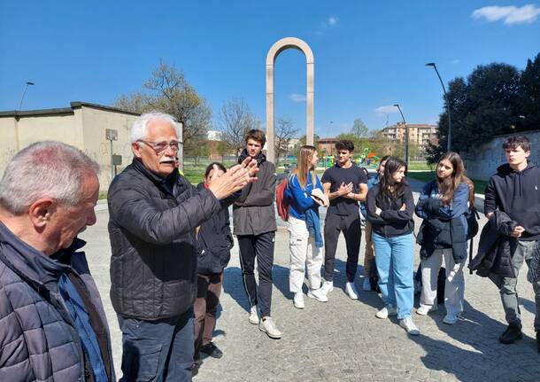 Tour delle scuole sui luoghi della Resistenza a Legnano