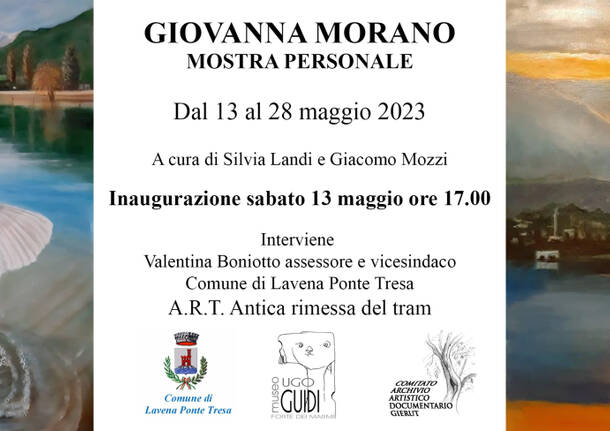 Le opere di Giovanna Morano in mostra all\' A.R.T. (Antica Rimessa del Tram) di Lavena Ponte Tresa