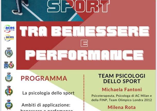 Serata di Psicologia dello Sport: Tra benessere e Performance