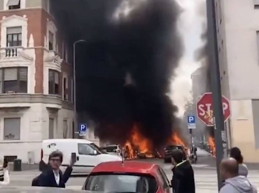 Esplosione Milano
