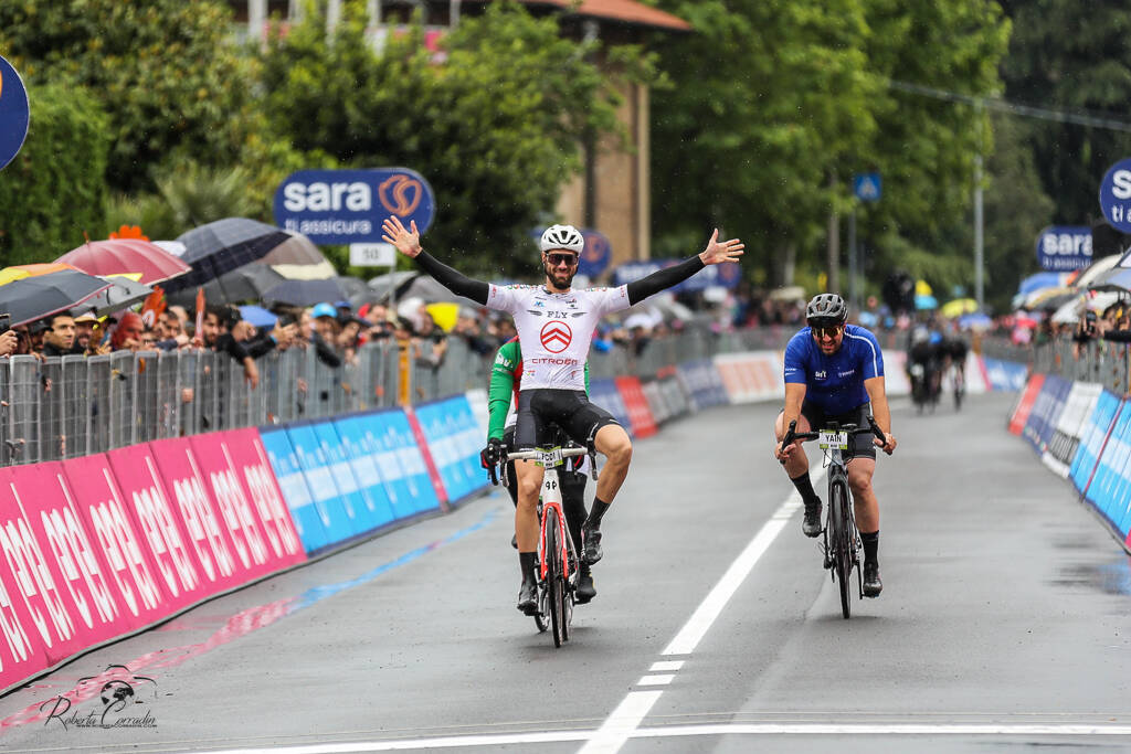 Il Giro d'Italia a Cassano Magnago, la corsa