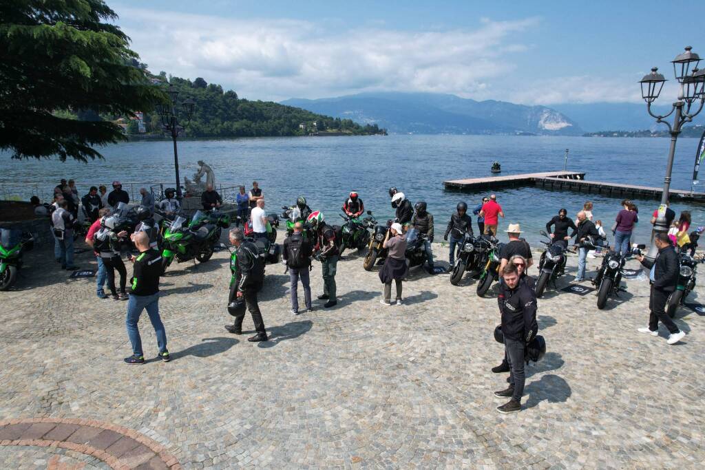 Laveno Mombello si tinge di Verde per la Kawasaki Big Celebration