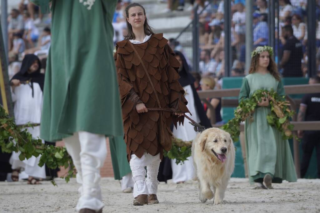 Palio 2023 - Sfilata al campo - Foto di Daniele Zaffaroni