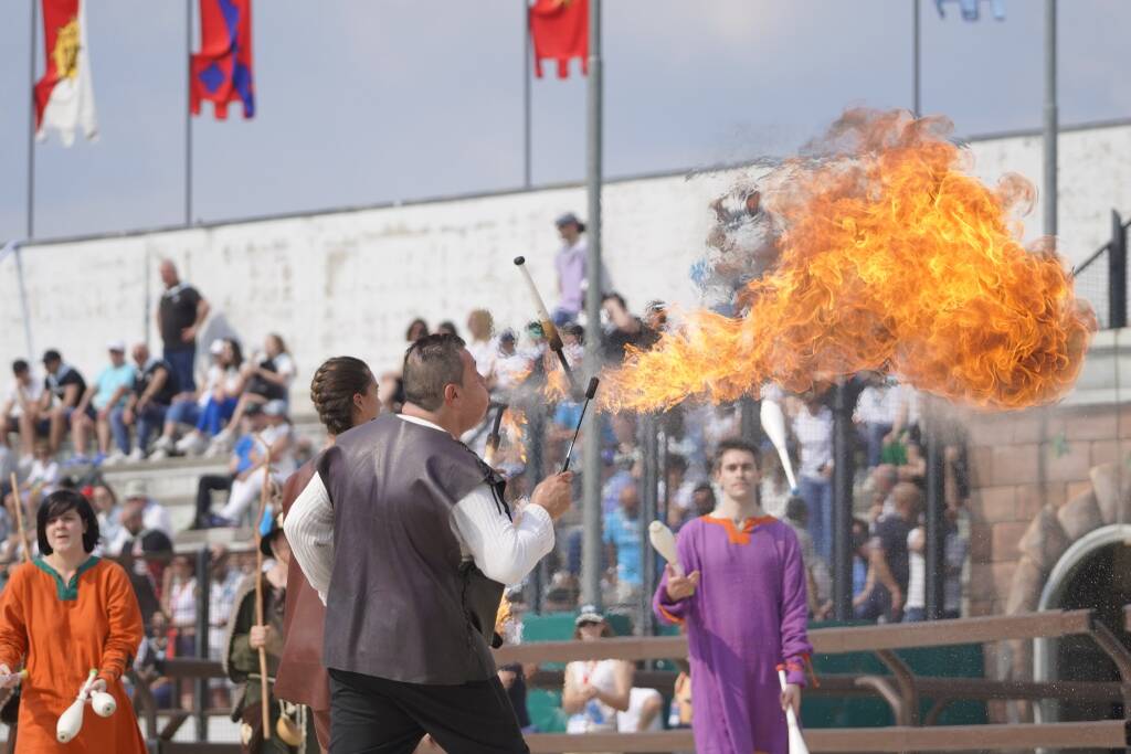 Palio 2023 - Sfilata al campo - Foto di Daniele Zaffaroni