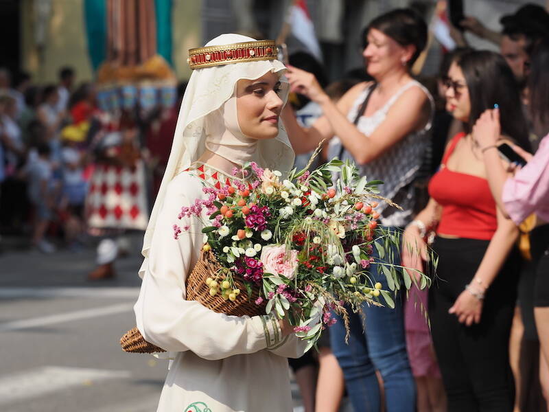 Palio di Legnano 2023, i volti della sfilata storica 