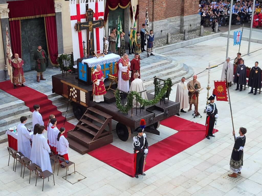 Palio di Legnano 2023 - La messa sul Carroccio