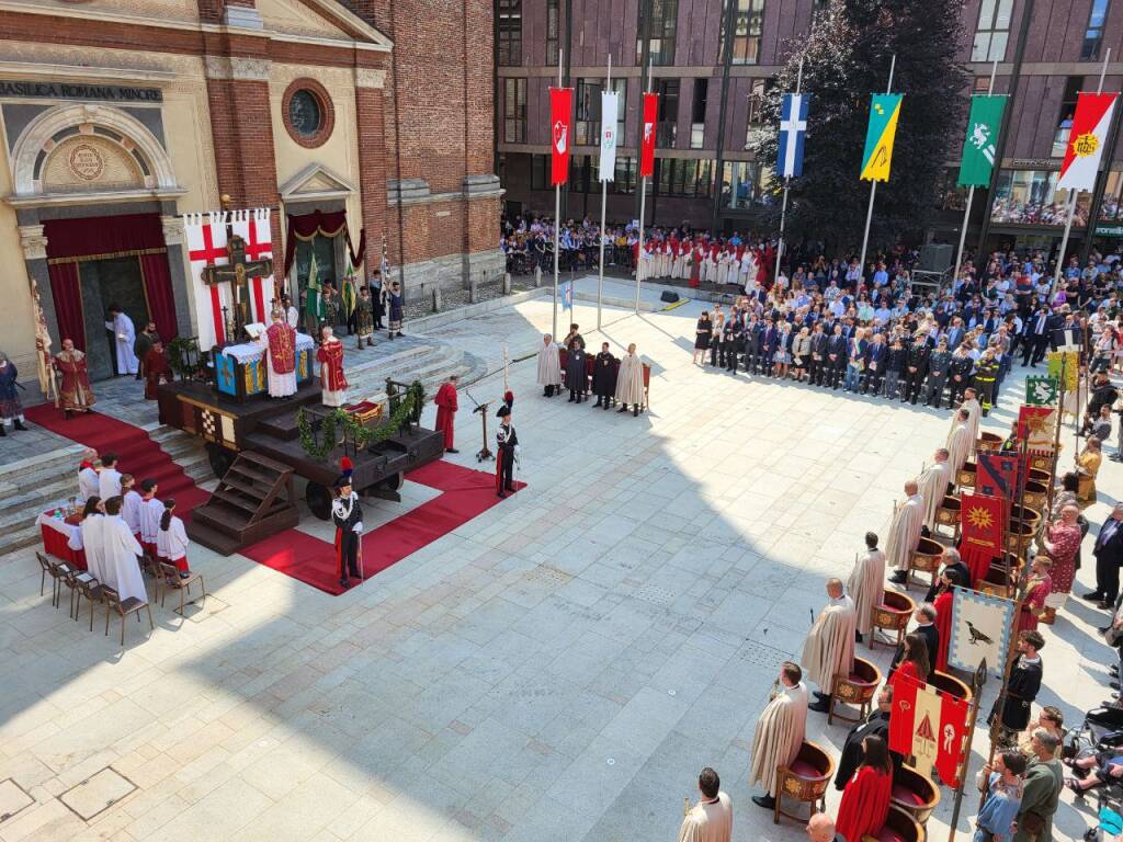 Palio di Legnano 2023 - La messa sul Carroccio