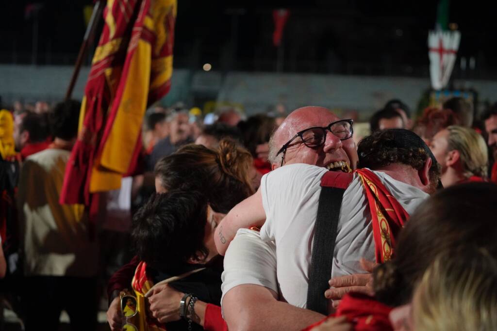 Palio: finale e la vittoria della contrada Legnarello - foto di Daniele Zaffaroni