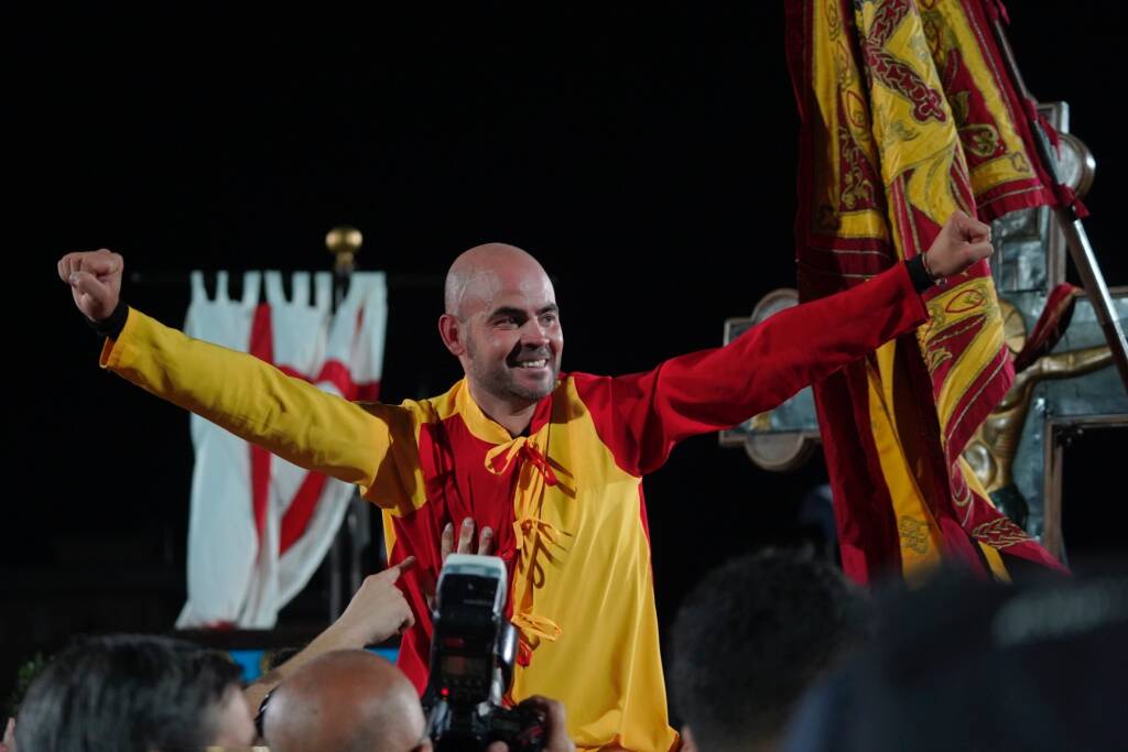 Palio: finale e la vittoria della contrada Legnarello - foto di Daniele Zaffaroni