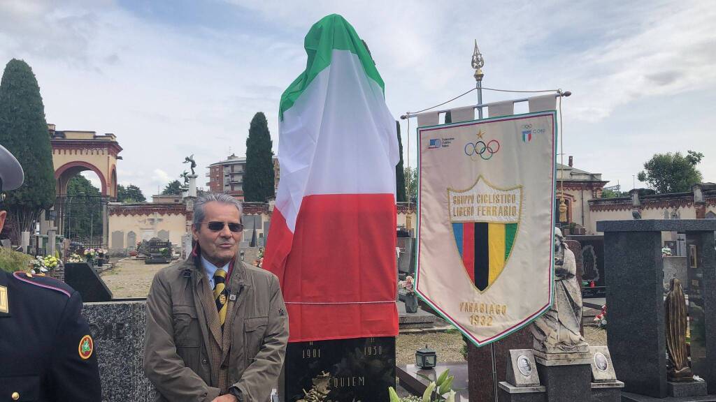 Parabiago: inaugurato il nuovo busto di Libero Ferrario