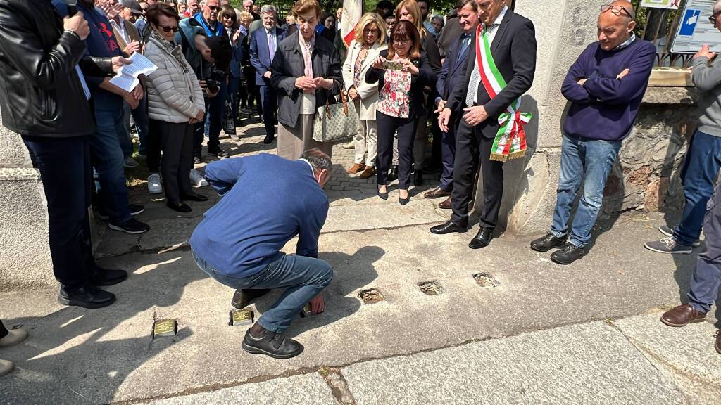 pietre d'inciampo deportati comerio ercole busto arsizio