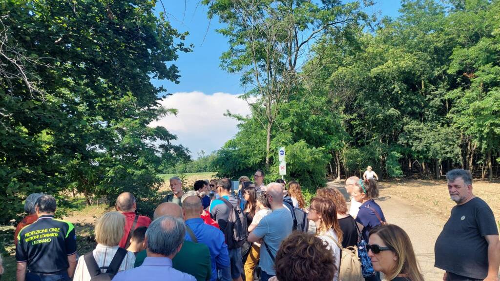 Al Parco Alto Milanese il taglio del nastro della stanza nel bosco  