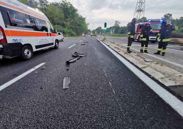 Incidente a Comabbio, grave 15enne