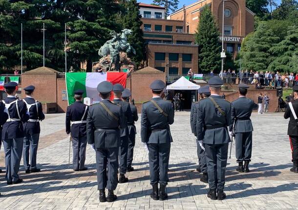 La festa del 2 giugno 2023 in piazza Repubblica a Varese