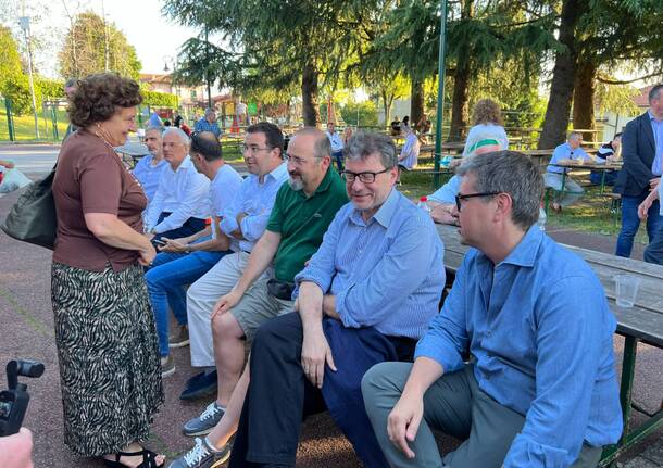 festa della lega caronno varesino 2023 giancarlo giorgetti