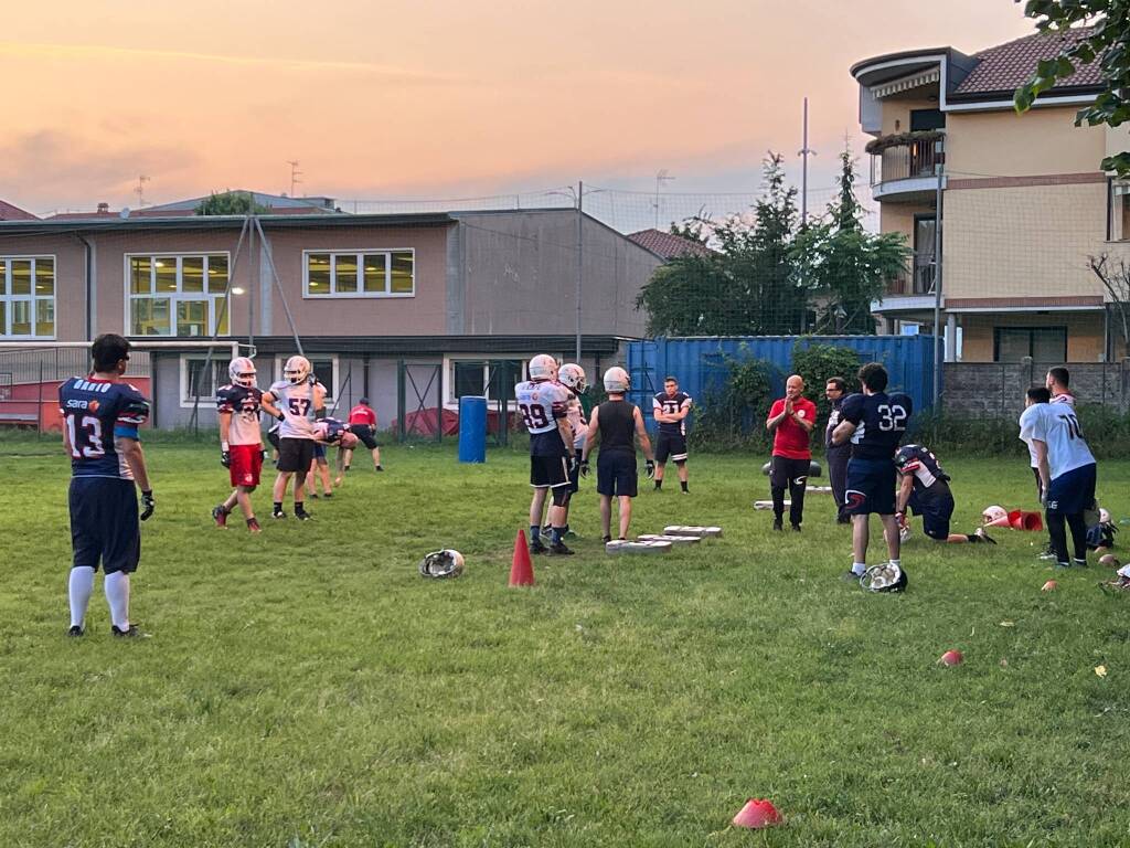 football americano blue storm busto arsizio