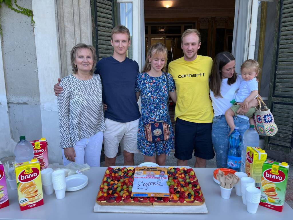 Formazione al primo soccorso, la famiglia Andreotti ricorda Francesco formando 40 persone