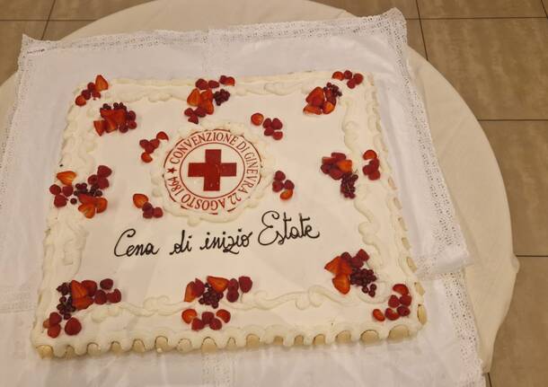 La cena della Croce Rossa di Varese