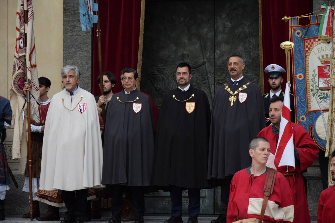 Palio di Legnano: la Croce di Ariberto d'Intimiano è tornata a Legnarello - credits Antonio Emanuele