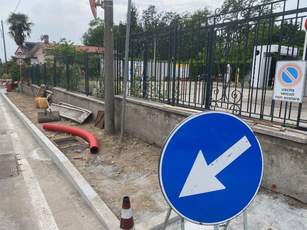 Via Giordani: aperto il passaggio pedonale