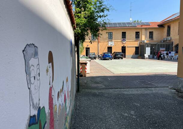 villaggio in città cortile via pozzi acli