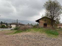 Bisuschio -  Protesta contro la chiusura del parcheggio della stazione