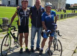 Da Mercallo a Roma in bicicletta