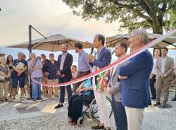 Inaugurazione di Viale De Angeli a Laveno