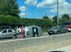  incidente superstrada 336 Malpensa