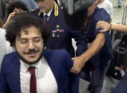 L'arrivo di Patrick Zaki a Malpensa