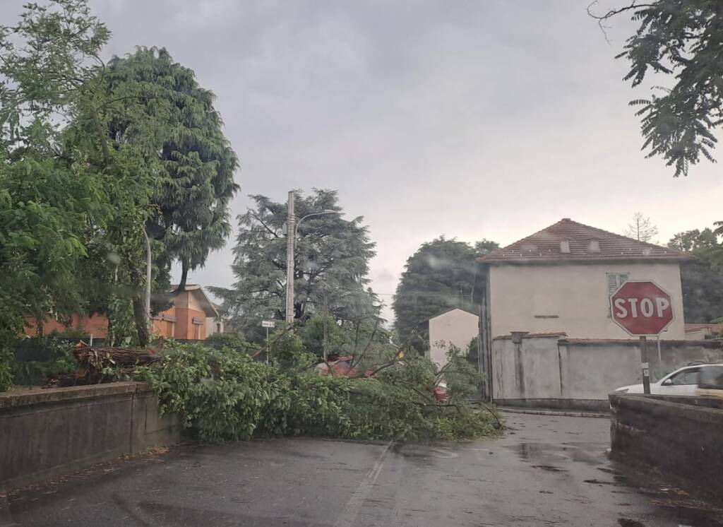  maltempo a Samarate 