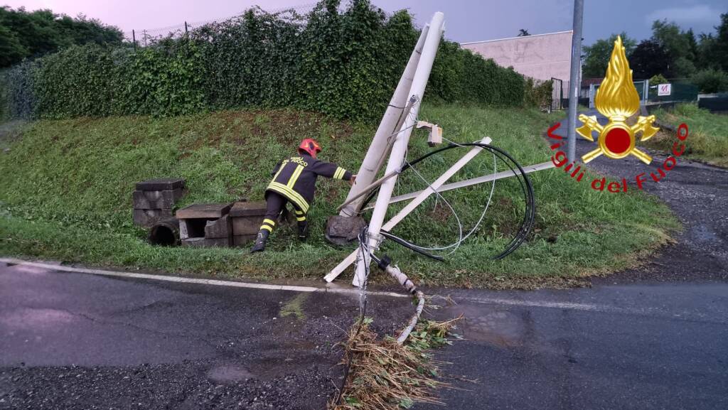 Maltempo nel comasco martedì 4 luglio