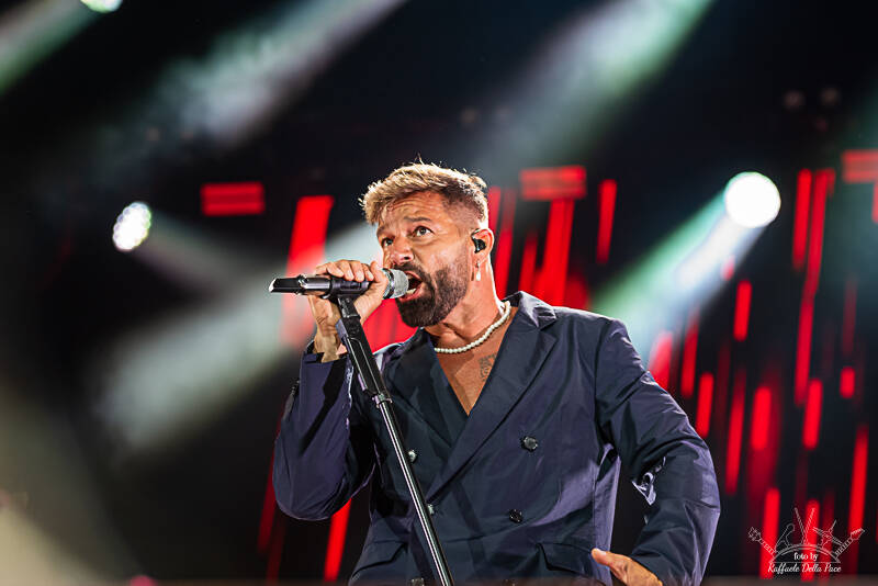 Ricky Martin in concerto al Moon and Stars di Locarno