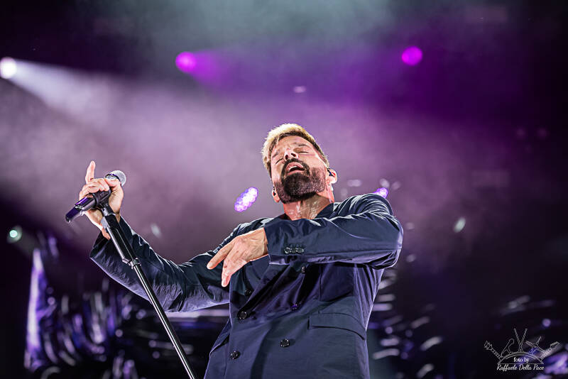 Ricky Martin in concerto al Moon and Stars di Locarno