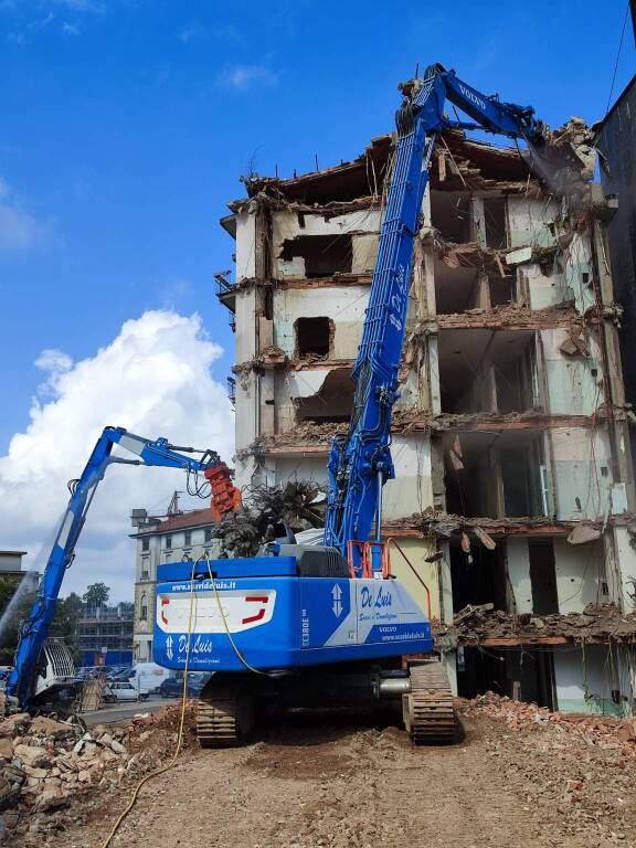 abbattimento ex geriatria ospedale di varese