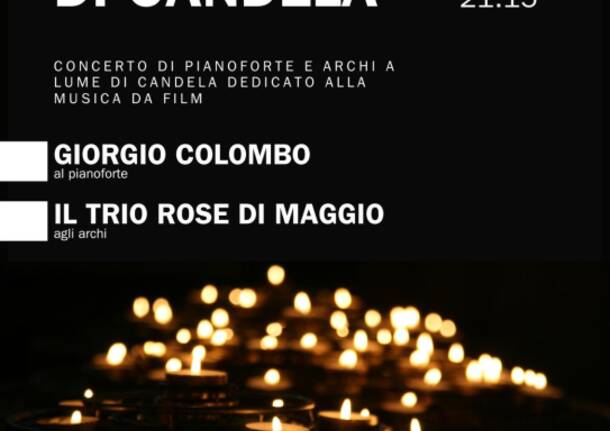 Concerto a lume di candela a Gurone in Festa