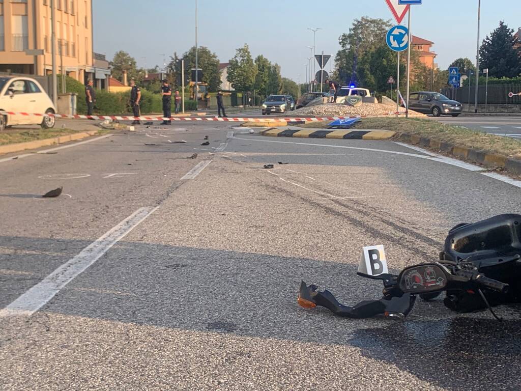 Incidente via Schuster Gallarate