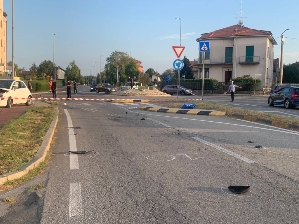 Incidente via Schuster Gallarate