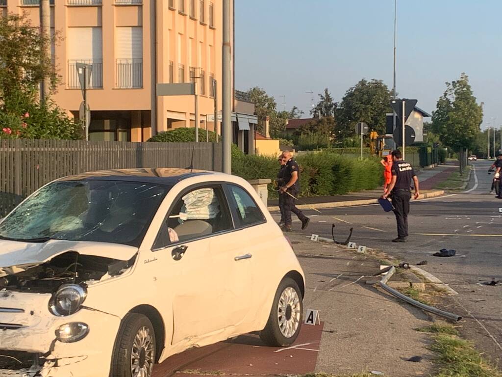 Incidente via Schuster Gallarate