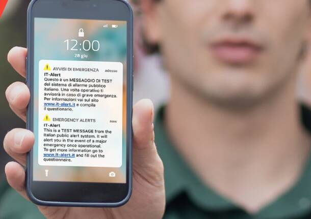 it alert sms protezione civile