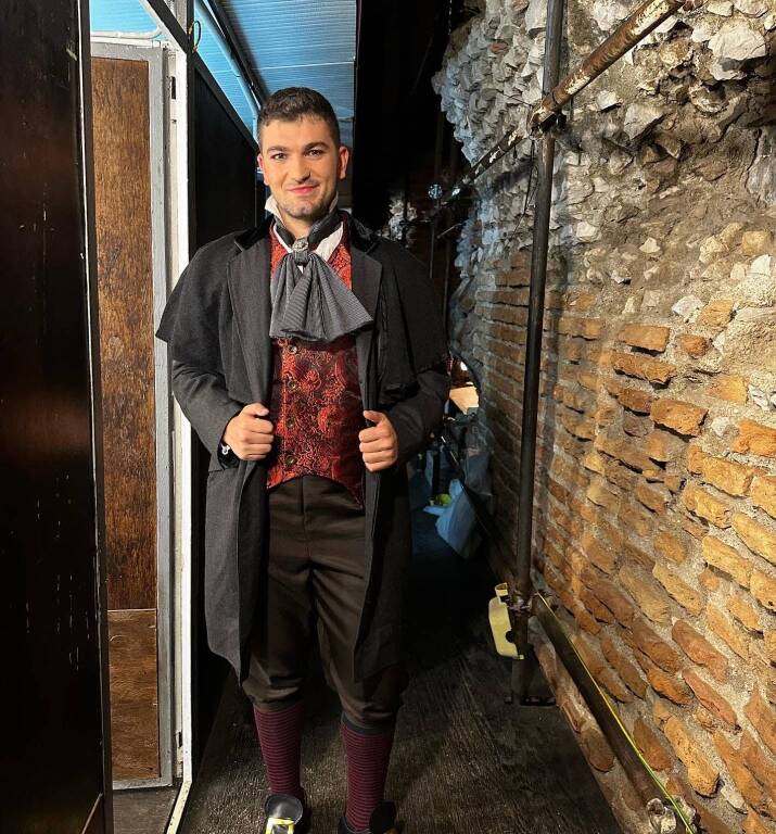 matteo Pangallo e il debutto nell'opera lirica