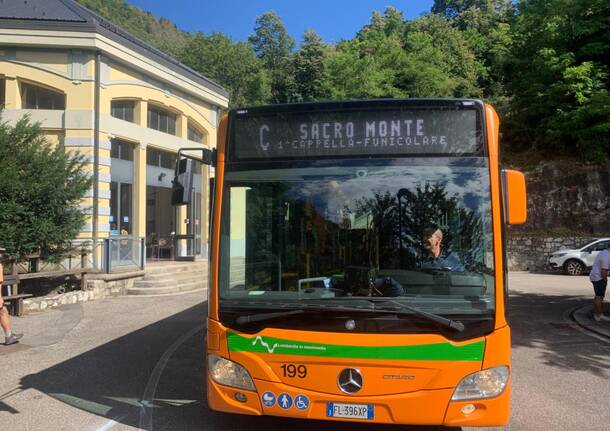 Riapertura funicolare Sacro Monte 5 agosto 2023